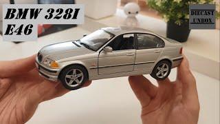 Unboxing BMW 328i E46 Welly 124 Diecast
