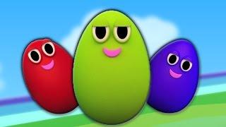 Яйцо палец семьи  семья палец песня  Egg Finger Family  Baby Song  Kindergarten Rhymes