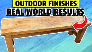 Outdoor Finishes  Real World Results