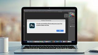 Scratch Disk Full On Mac?  Fix Scratch Disk Full Error In Adobe Photoshop