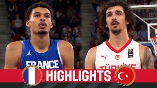 FRANCE VS TURKEY  Full Game Highlights  Friendly Games For Olympic Qualifying 2024  July 4 2024