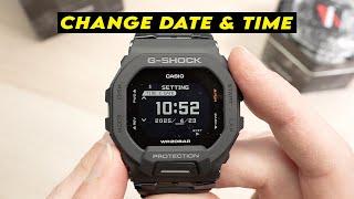 How To Change Time On Casio G-Shock GBD-200