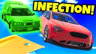 Zombie Infection Car Hide and Seek But with BOOST PADS BeamNG Drive Mods