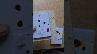 How To Fix Ac Power Point Socket  how to ac power plug board connection