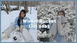 winter bucket list 2023  50+ fun things to do in winters  Mk Aesthetics