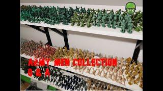 My toy soldiers collection room  answering Q & A