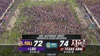 HIGHEST Scoring Game in CFB HISTORY  Texas A&M vs. LSU Highlights