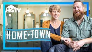 Sunny Home with an Architectural Charm - Full Episode Recap  Home Town  HGTV