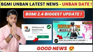  Bgmi Unban Latest News  Bgmi 2.4 Update    Bgmi Unban