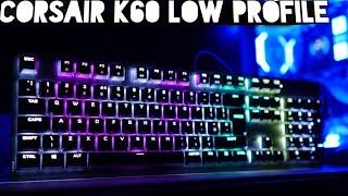 Corsair K60 RGB Pro Low profile Cherry MX Speed unboxing and review