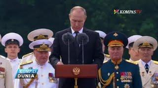 Peringatan Hari AL Rusia Gelar Parade Militer