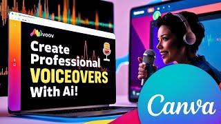 Create Professional Voiceovers with AIVOOV Canvas AI Text-to-Speech App