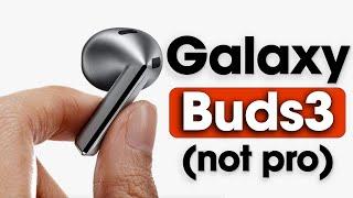 Galaxy Buds3 not Pro First Impressions - Samsungs AirPods Alternative?