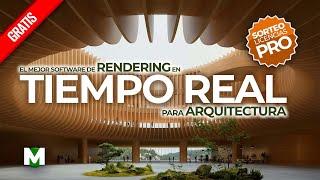 EL MEJOR SOFTWARE de RENDERING de arquitectura en TIEMPO REAL Tutorial Descargar GRATIS D5 RENDER