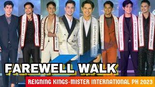 Farewell Walk from our REIGNING KINGS Mister International Philippines 2023