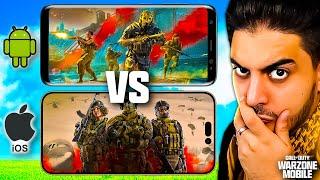 Warzone Mobile ANDROID VS IOS Gameplay