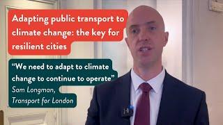 Adapting public transport to climate change the key for resilient cities