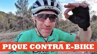 Pique contra bici eléctrica  Ibon Zugasti  Valencia Epic Race