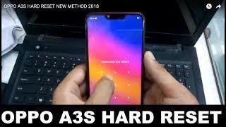 OPPO A3S HARD RESET NEW METHOD 2019