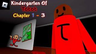 Kindergarten of Totot Chapter 1 - 3  roblox mascot horror gameplay walkthrough