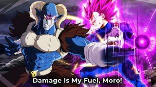 What If VEGETA Went Ultra Ego Against Moro Part 2