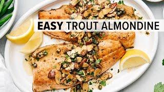 TROUT ALMONDINE  The Best Rainbow Trout Recipe