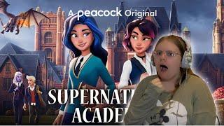 ⋆LGBT REACTS - SUPERNATURAL ACADEMY S1 EP1 PARALLEL LIVES ⋆ SISTERS?