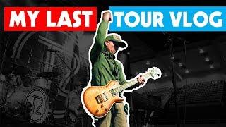 My Last Tour Vlog  Life As A Touring Musician  On The Road