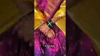 Beautiful Marathi Saree Reels  #shorts