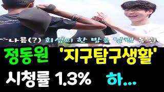 정동원 새예능 지구탐구생활 첫 방 시청률 1.3%??