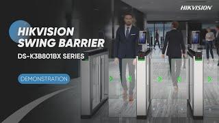 Hikvision Swing Barrier DS-K3B801BX Series - Demonstration