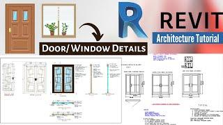 How to Prepare Doors & Windows Details in Revit Architectrue