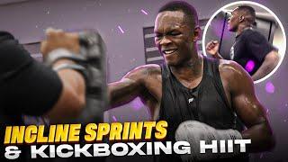 How Israel Adesanya Gets An INTENSE Workout While Travelling