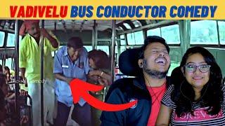 ABCD  Vadivelu Bus Conductor Comedy Scene REACTION  Vadivelu Ultimate Comedy  Part-1