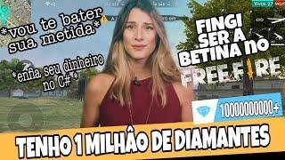 FALEI QUE SOU A BETINA E A MENINA AMEAÇOU ME BATER  IRRITANDO JOGADORES NO ALEATÓRIO