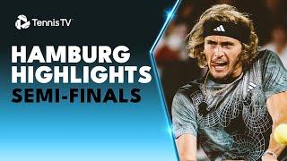 Zverev Plays Fils Djere Takes On Zhang  Hamburg 2023 Highlights Semi-Finals