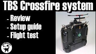 TBS Crossfire Micro Review setup guide flight test and 2.4Ghz comparison