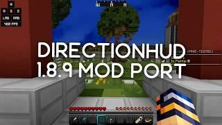  1.8.9 DIRECTIONHUD MOD PORT RELEASE