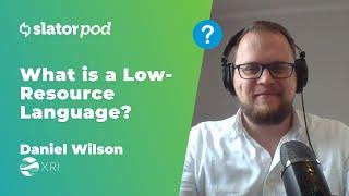 What is a Low-Resource Language?