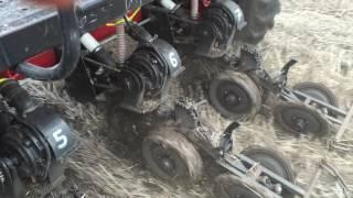 Semeato SSM 27 Precision Planting No Till Sunflower seeding in Russia 2016