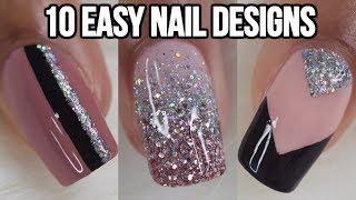 10 EASY NAIL IDEAS NAIL ART COMPILATION