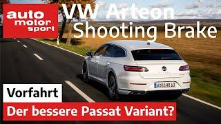 VW Arteon Shooting Brake 2021 Der bessere Passat Variant? - TestReview  auto motor und sport