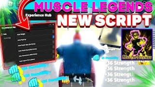 Muscle Legends Script  Hack  Auto Lift Weight Auto Push Up Auto Punch Rock Auto Farm Strength