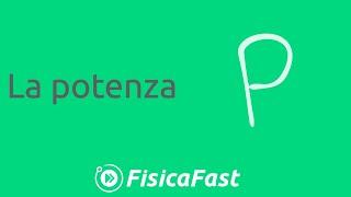 La potenza lezione di fisica