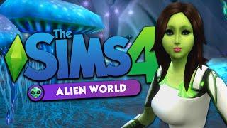 ALIEN WORLD - Sixam the Alien Planet - The Sims 4 Funny Highlights #34