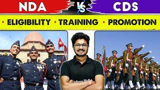 NDA vs CDS  Detailed Comparison  Eligibility Training & Promotion