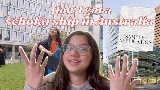 Get a Scholarship in Australia as an International Student  Application reveal and process