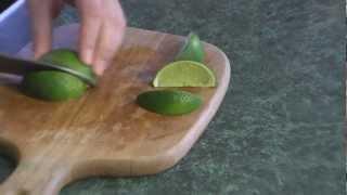 How To Cut Lime Wedges