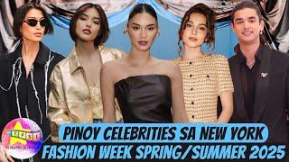 Pinoy Celebrities sa New York Fashion Week SpringSummer 2025