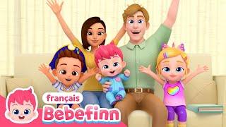 La Chanson de Famille  Chanter avec Bebefinn françaisChansons pour Enfants